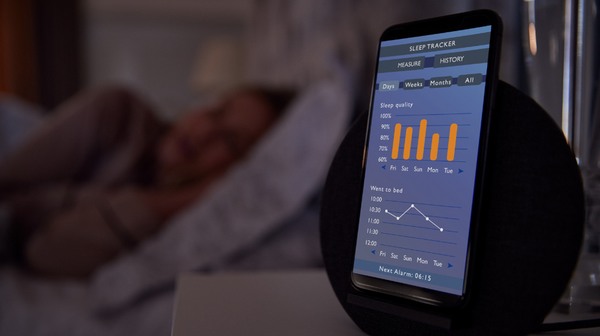 alvászavar, okostelefon applikáció, alvásnapló vezetés