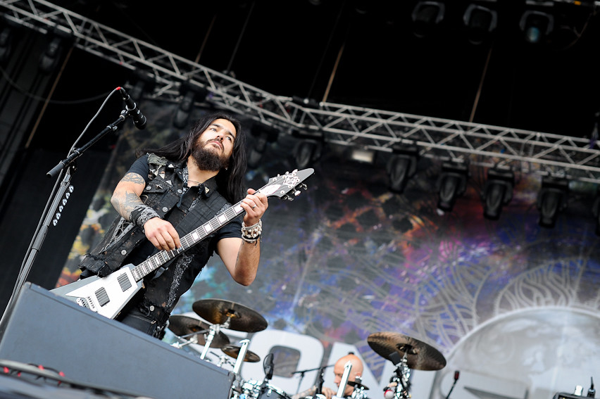 Machine Head na festiwalu Sonisphere 2012 w Warszawie (fot.Artur Rawicz/Onet)