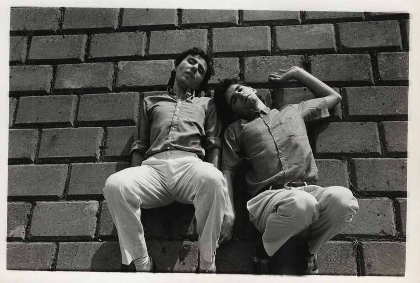 Rane osamdesete: Ljubomir Đukić Ljuba i Srđan Gojković Gile na fotografiji Dragana Papića