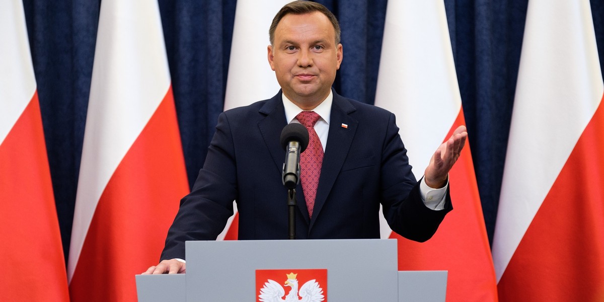 Prezydent poinformował, że wśród pytań referendalnych są m.in. te o konstytucyjne zagwarantowanie nienaruszalności praw rodziny do świadczeń z programu 500,