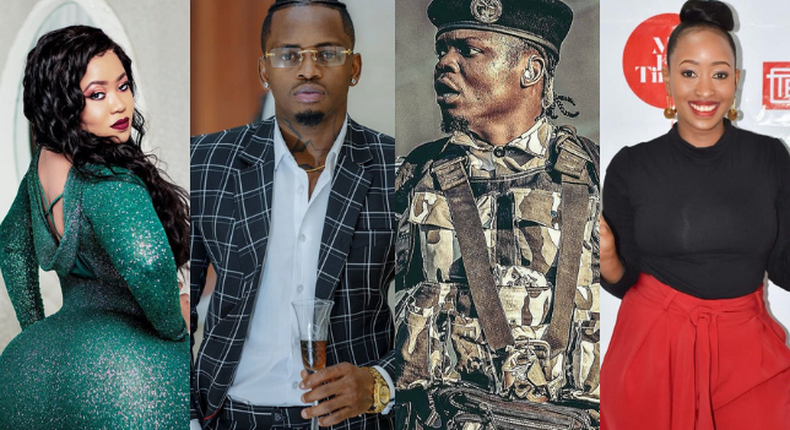 Vera Sidika, Diamond Platnumz, Harmonize and Janet Mbugua 