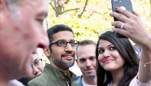 Google CEO Sundar Pichai.Greg Sandoval/Business Insider