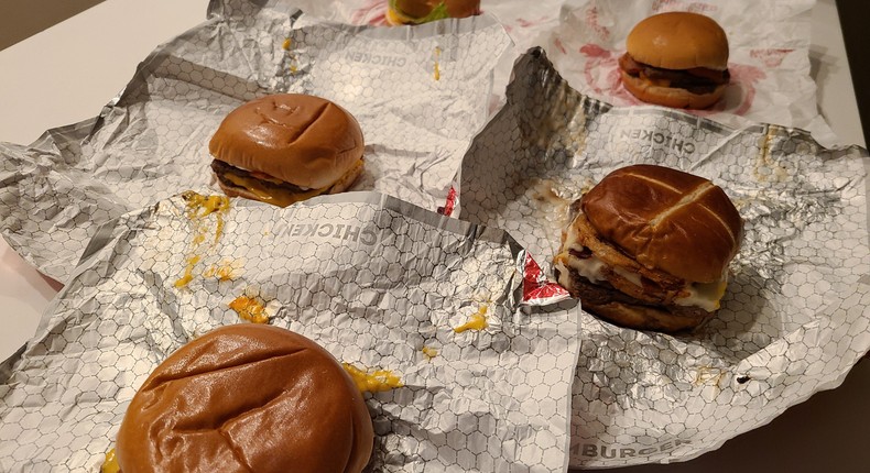 I tried every burger at the fast-food chain Wendy's.Lucien Formichella