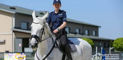 Policjantka zakochana w koniach. Marzy o tym, by założyć własną stajnię