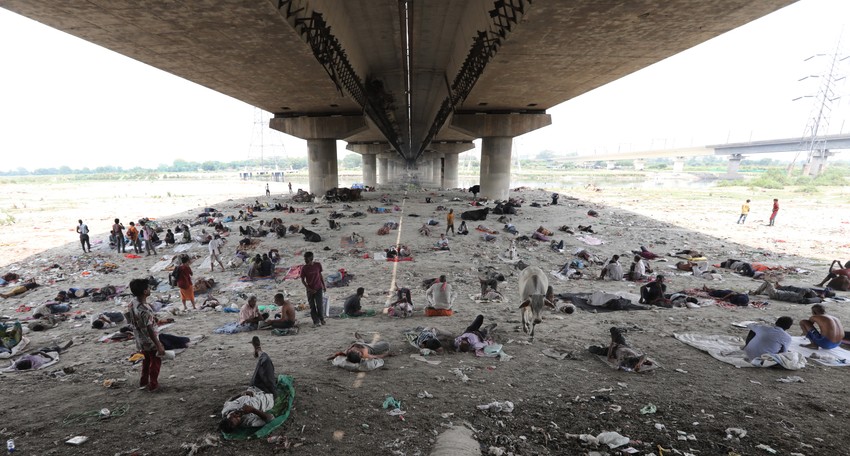 Talas vrućine u Indiji - Nju Delhi