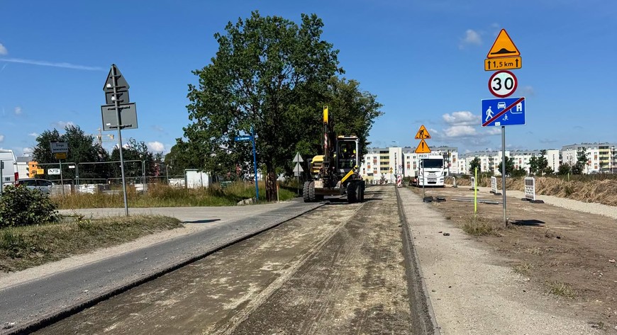 Wykonawca sfrezował już nawierzchnię 