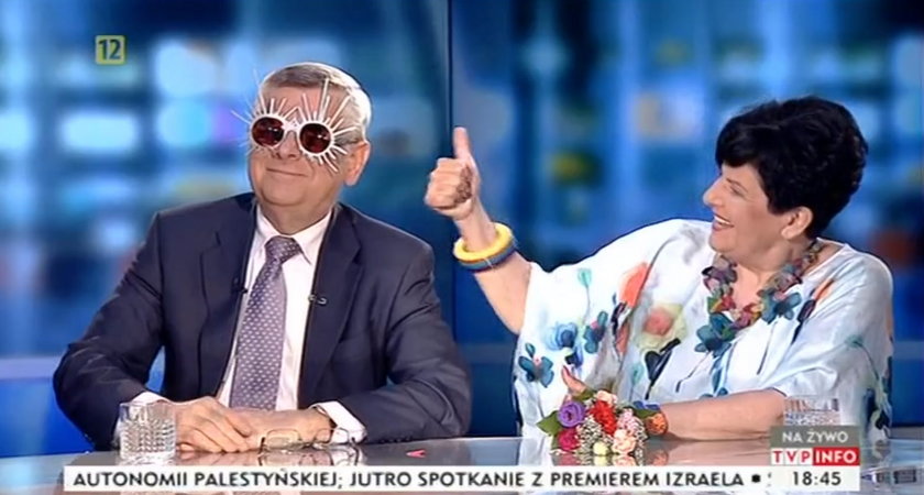 Tomasz Nałęcz i Joanna Senyszyn