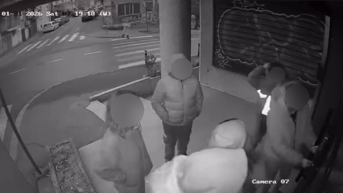 Pljačka radnje na Vračaru