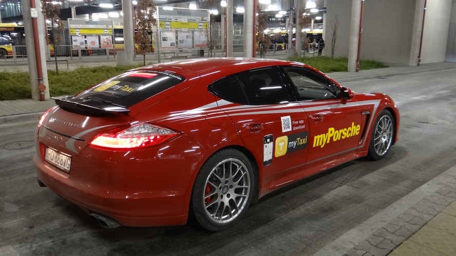 Porsche panamera GTS myTaxi