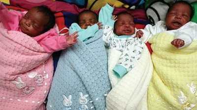 Woman births quadruplets via IVF after 15 yrs, JUTH celebrates historic success [PM News Nigeria]