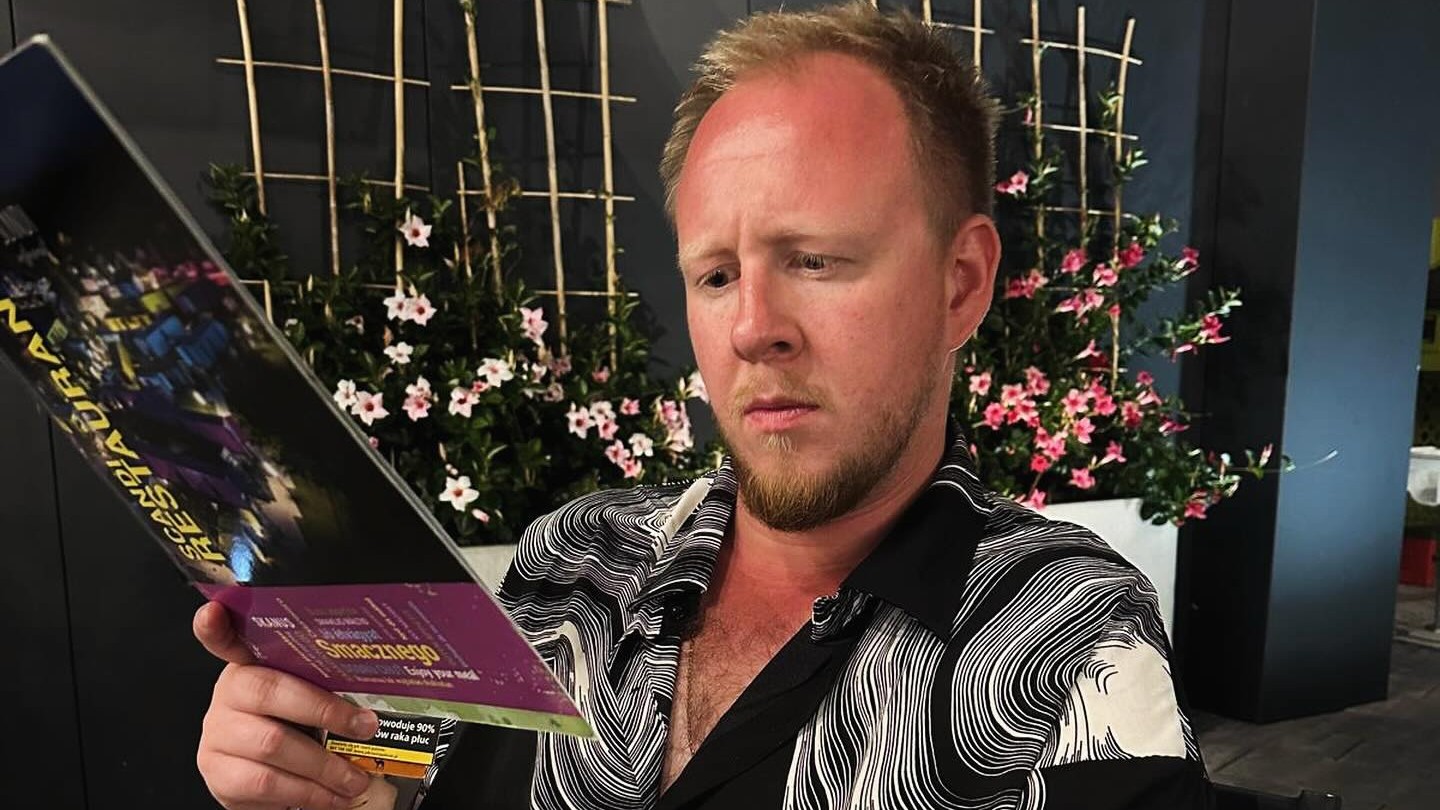 Český herec, komik a spevák Štěpán Kozub.