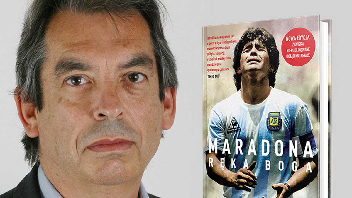 <strong>Nowe wydanie kultowej, a jednocześnie kontrowersyjnej biografii jednego z najsłynniejszych piłkarzy w historii światowej piłki nożnej, Diego Armando Maradony. "Maradona. Ręka Boga" Jimmy’ego Burnsa już w księgarniach!</strong>