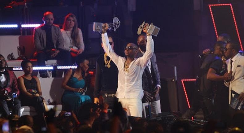 Davido wins at 2014 MAMA (MTV Base)