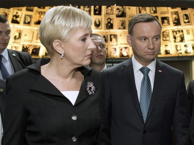 Agata Kornhauser-Duda i Andrzej Duda