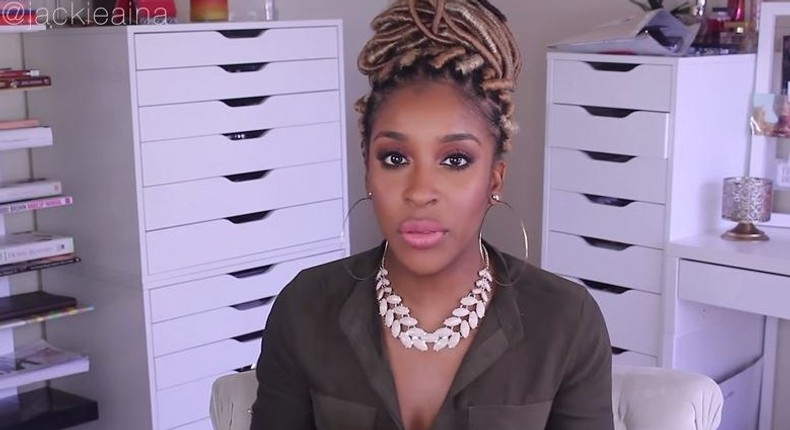 Beauty blogger; Jackie Aina