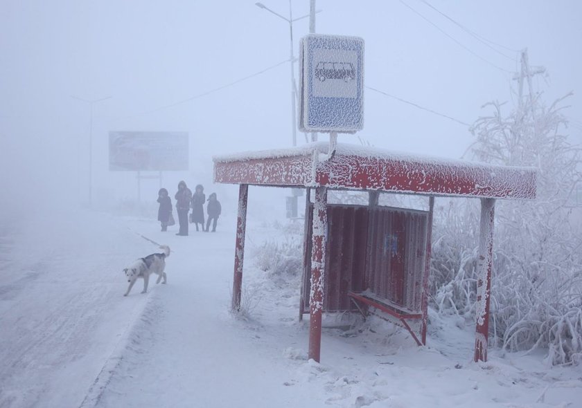 Ojmiakon, Syberia - najzimniejsza wioska świata. Temperatura -62 st. C