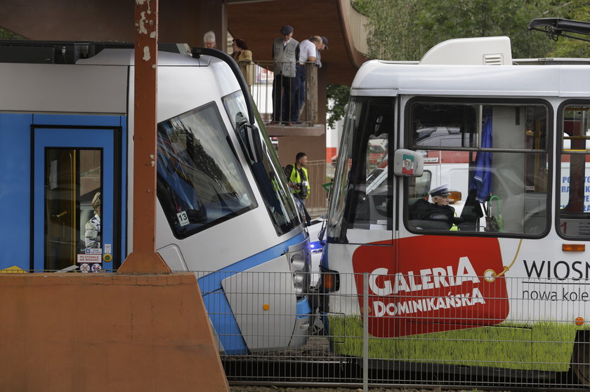 Wypadek tramwajów Legnicka