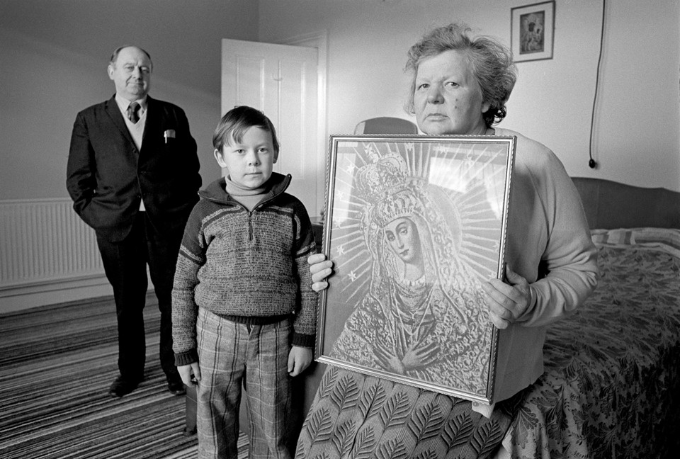 Tadeusz, Józef i Helena. Loughborough, England 