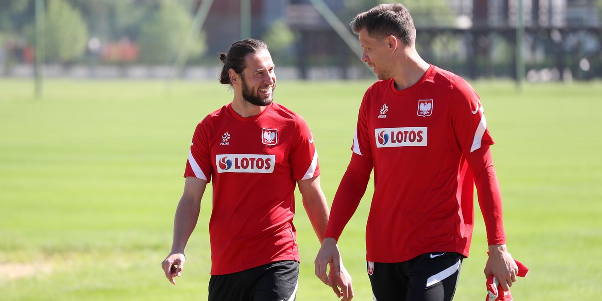 Grzegorz Krychowiak i Wojciech Szczęsny.