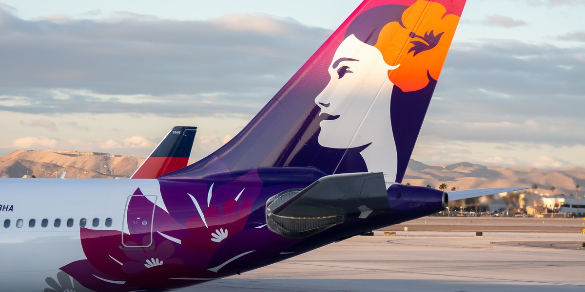 Profil Drummond od dziesięcioleci zdobi ogony samolotów linii Hawaiian Airlines