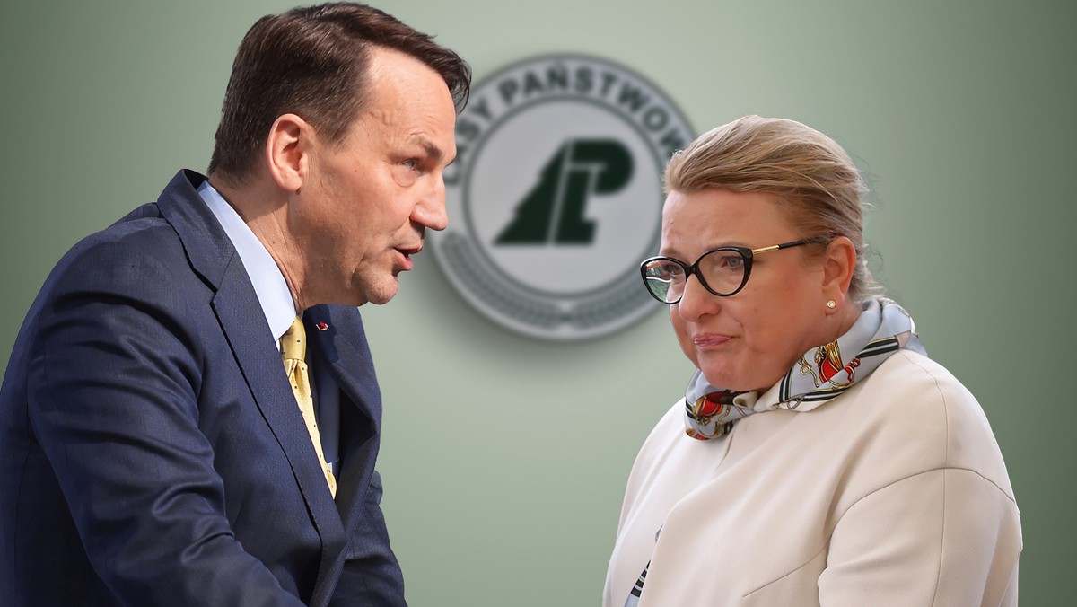 Radosław Sikorski i Beata Kempa