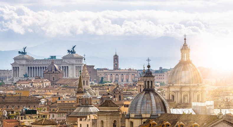 Rome, Italy.querbeet/Getty Images