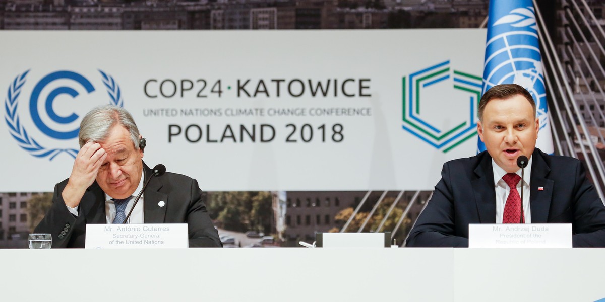 W Katowicach trwa szczyt klimatyczny COP24