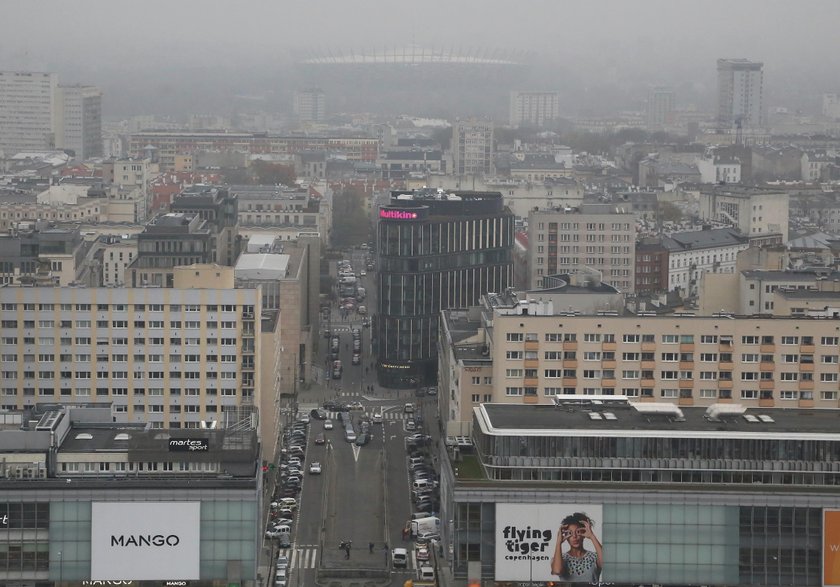 Warszawa smog