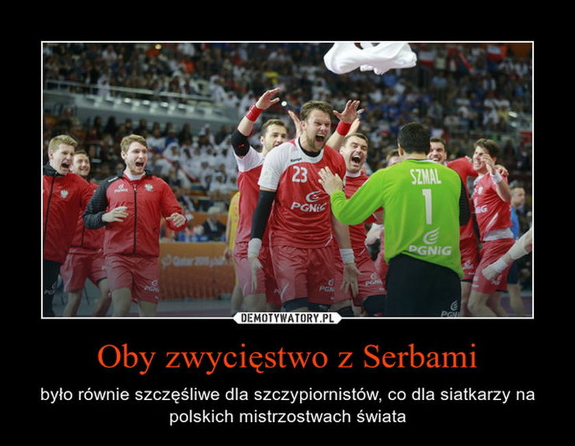 "Szmal bohaterem" memy po triumfie z Serbią. ZOBACZ