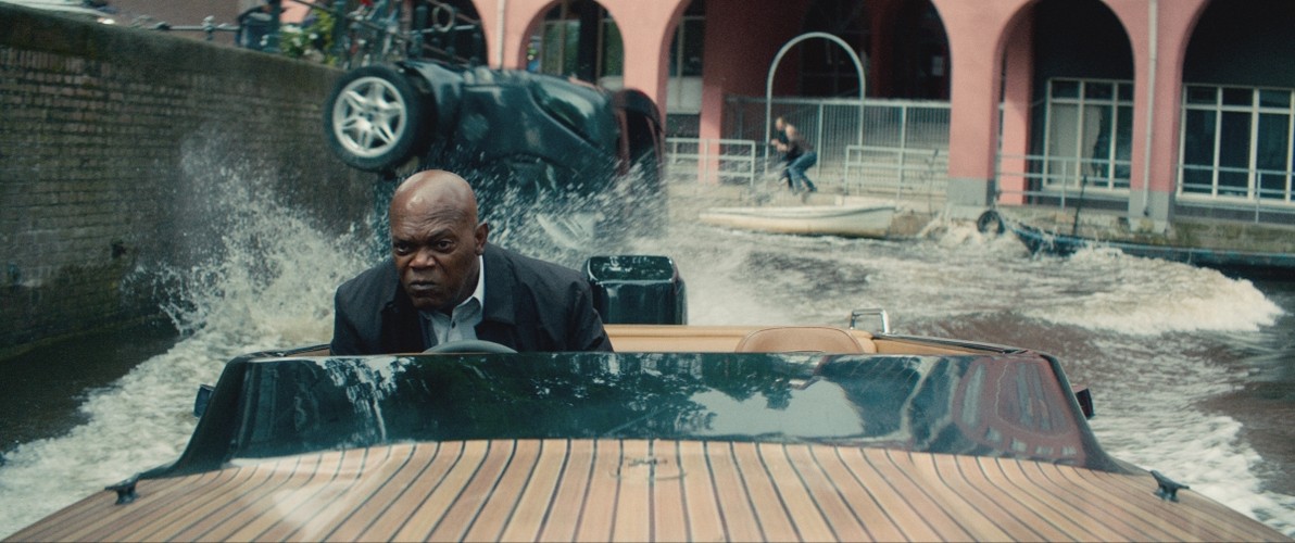 Samuel L. Jackson w filmie 'Bodyguard Zaowodwiec'. W polskich kinach od 18 sierpnia