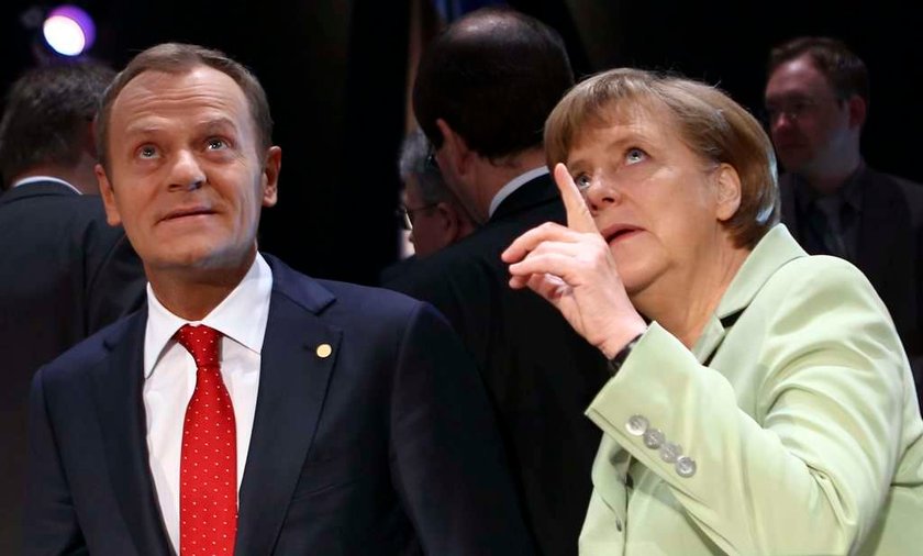 tusk i merkel