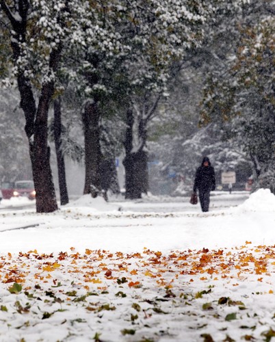 Zakopane - pierwsze opady śniegu