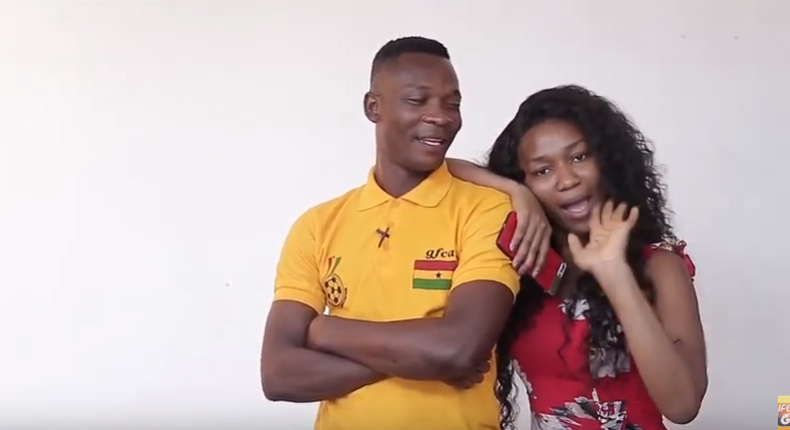 john Paintsil and girlfriend