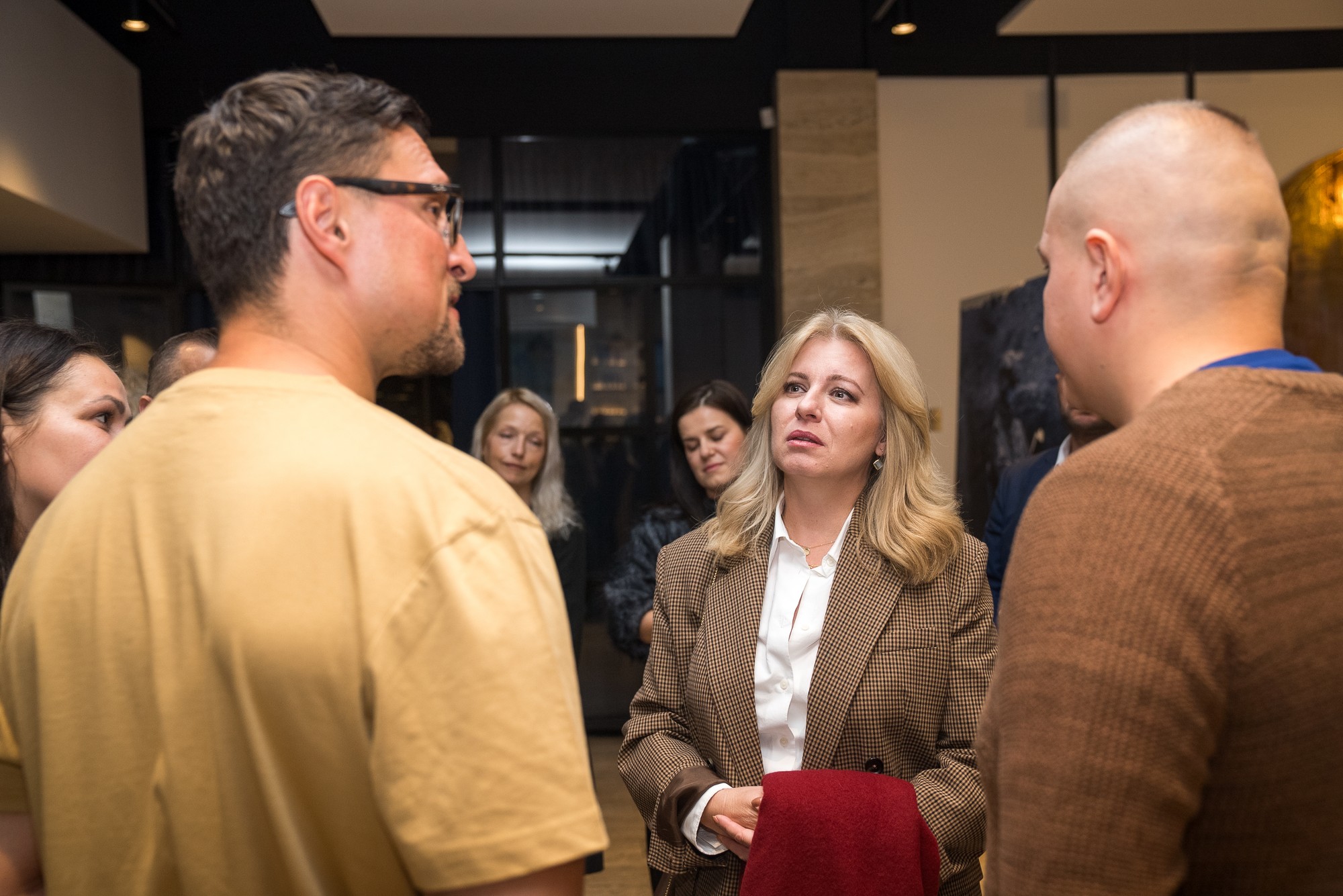 Zuzana Čaputová na slovenskom uvedení dokumentárneho filmu Zomrieť a žiť.