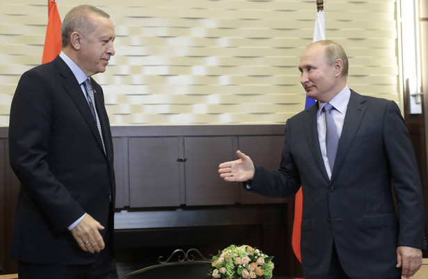 Recep Tayyip Erdogan i Władimir Putin