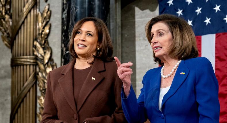 Pelosi played a major role in the effort to push Biden aside.Saul Loeb/Getty Images