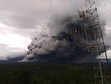 Erupcja wulkanu Semeru na wyspie Jawa