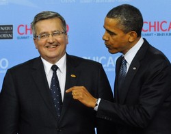 Komorowski: Obama to obiecał. Trzymam go za słowo