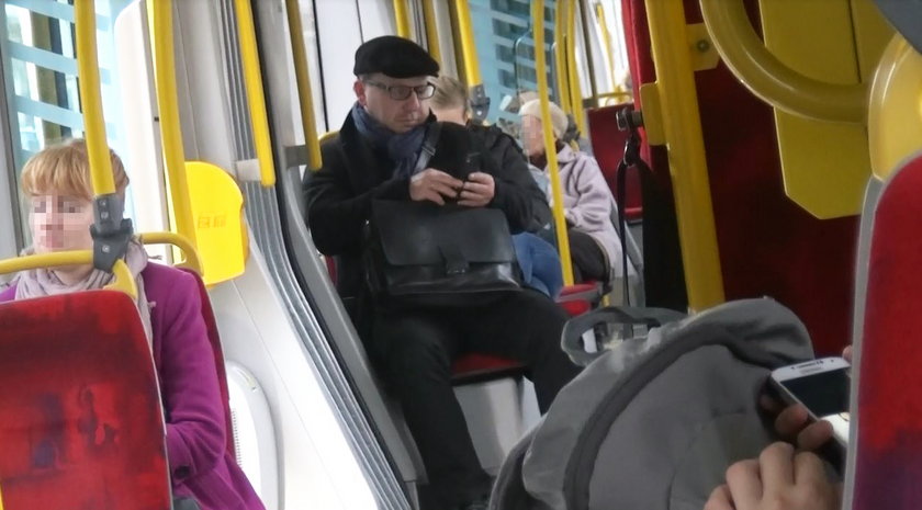 Zbigniew Zamachowski przesiadł się na tramwaj