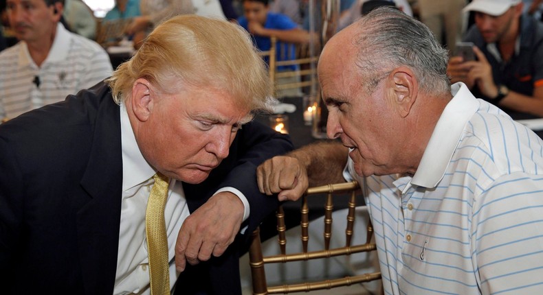 Donald Trump Rudy Giuliani