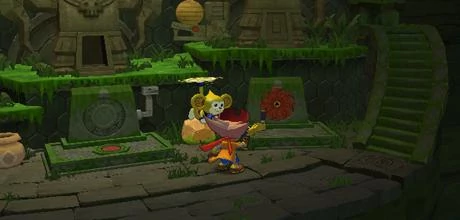 Screen z gry "Zack & Wiki: Quest for Barbaros' Treasure"