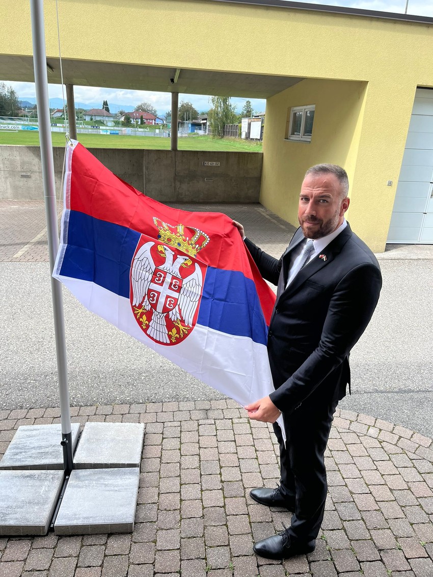 Aleksandar Stanković, predsednik Austrijskog saveza srpskog folklora