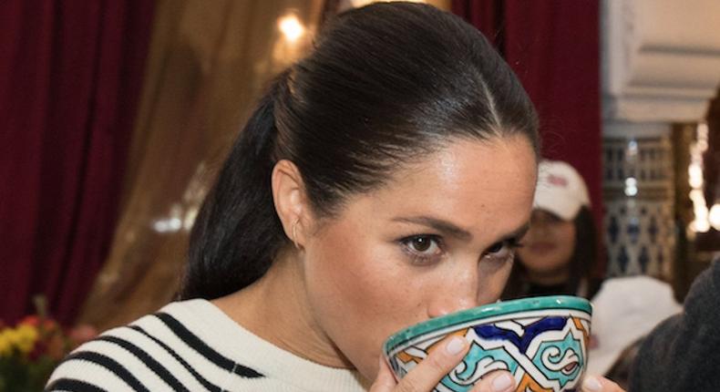 Meghan Markle drink