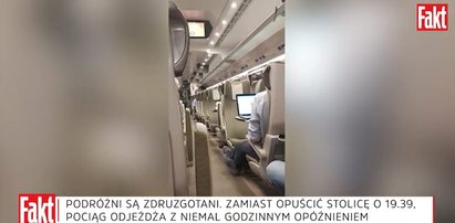 Oto gehenna pasażerów PKP! Nie uwierzycie, jak wyglądała ich droga do Gdyni [FILM]