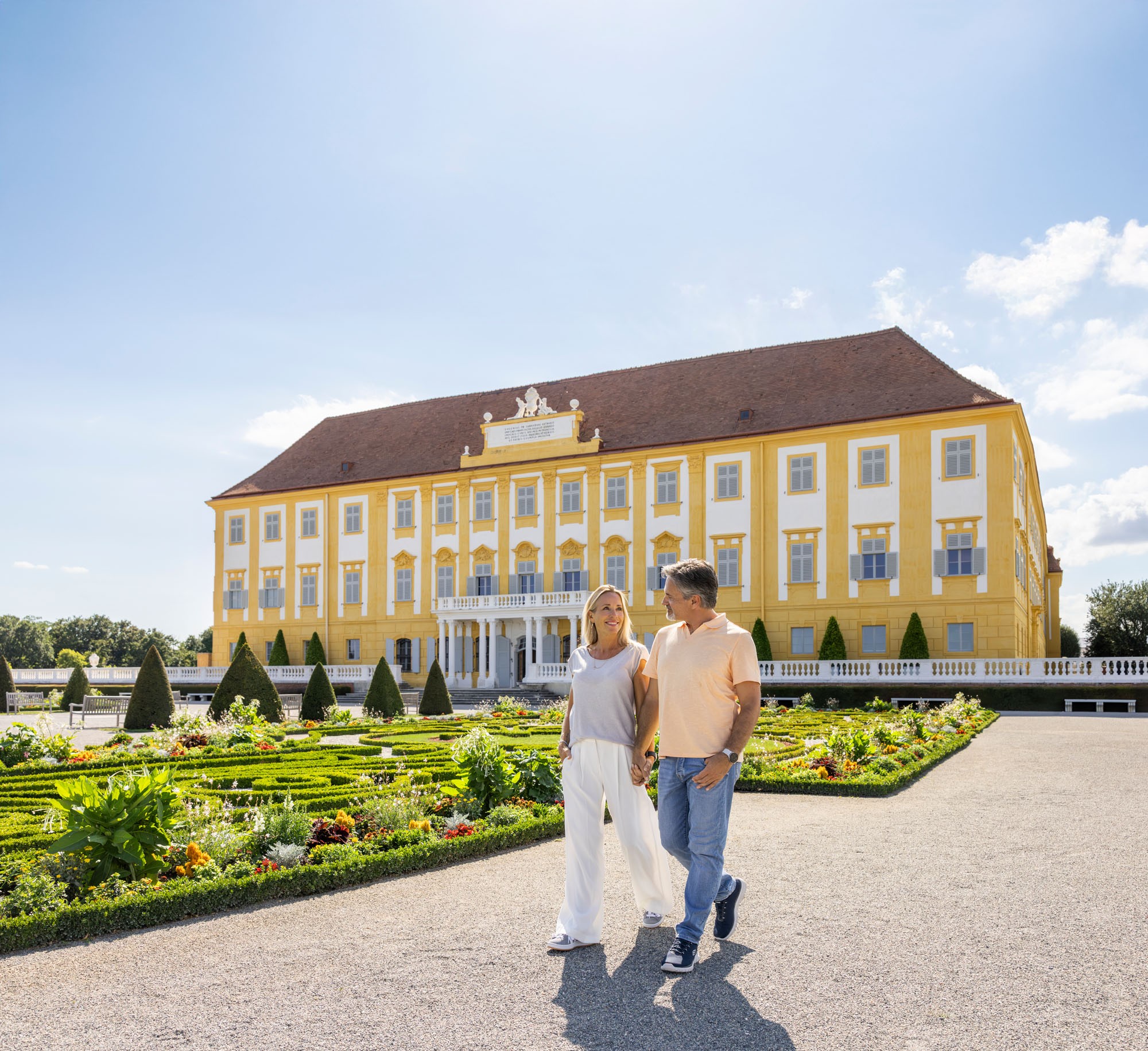 Máj na zámku Schloss Hof