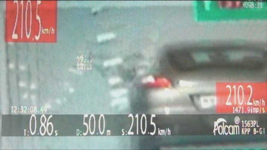 Policyjny pościg za porsche