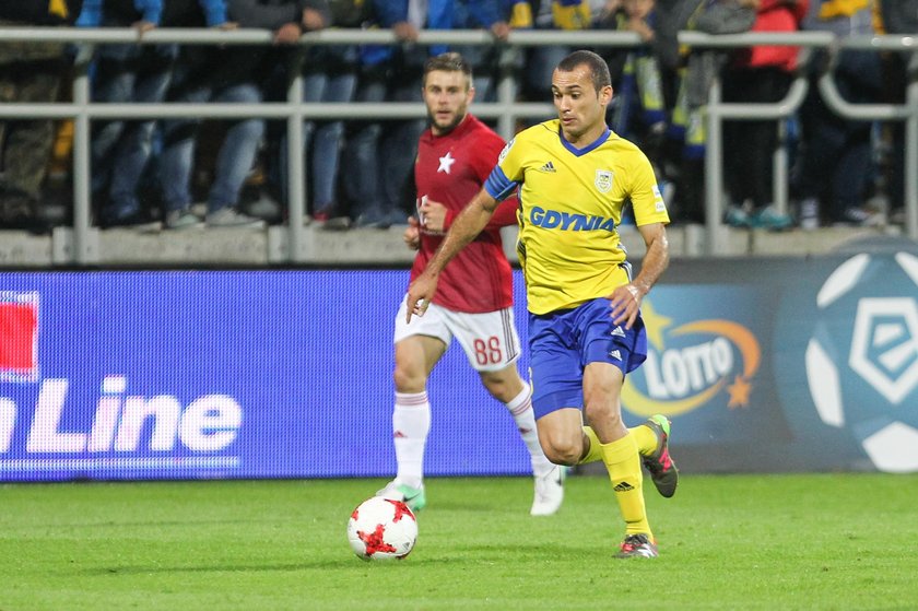 Pilka nozna. Ekstraklasa. Arka Gdynia - Slask Wroclaw. 16.07.2017