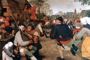 'The Peasant Dance', 1568-1569. Artist: Pieter Bruegel the Elder