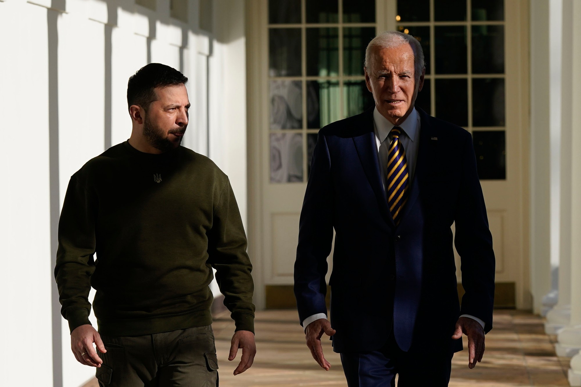 Ukrajinský prezident Volodymyr Zelenskyj vo Washingtone.