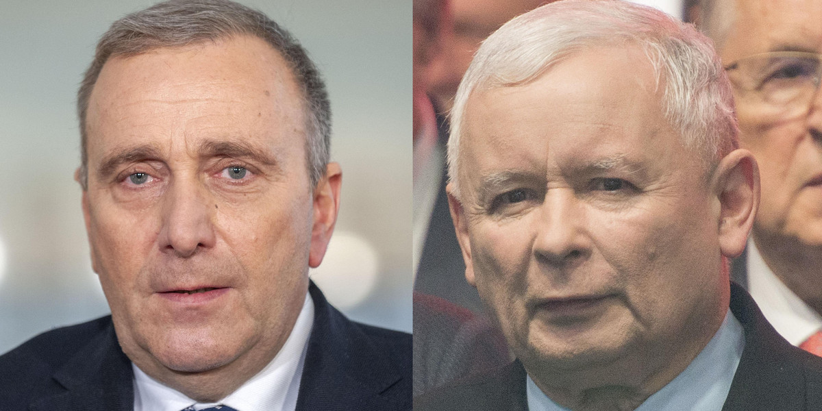 Grzegorz Schetyna i Jarosław Kaczyński